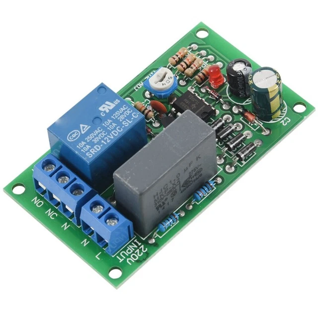 Scheda Relè 220V, Accensione, Ritardo, Modulo Circuito, Interruttore Corrid A1E7