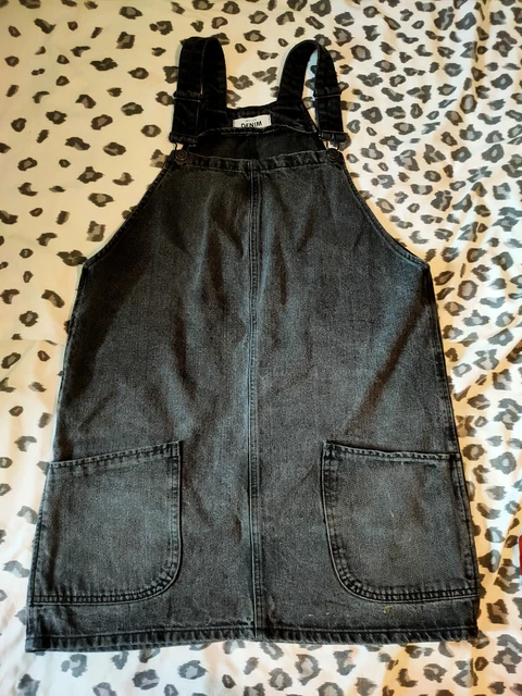 Tesco black deals dungarees