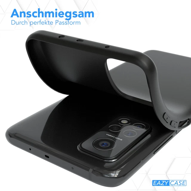 EAZY CASE Xiaomi Mi 10T 5G / 10T Pro 5G Hülle Silikon Schutzhülle Cover Tasche 5