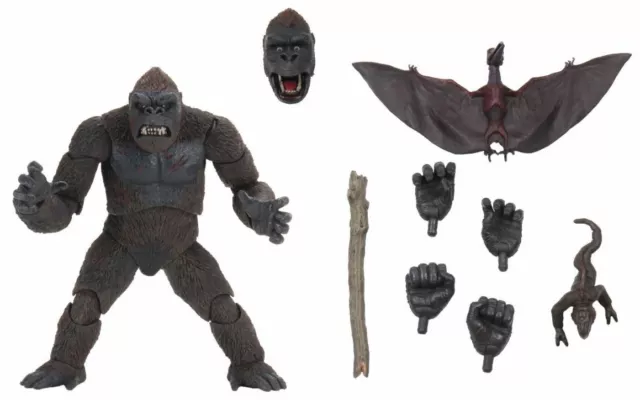 King Kong Skull Island 7" Scale Action Figure NECA Collectables Boxed