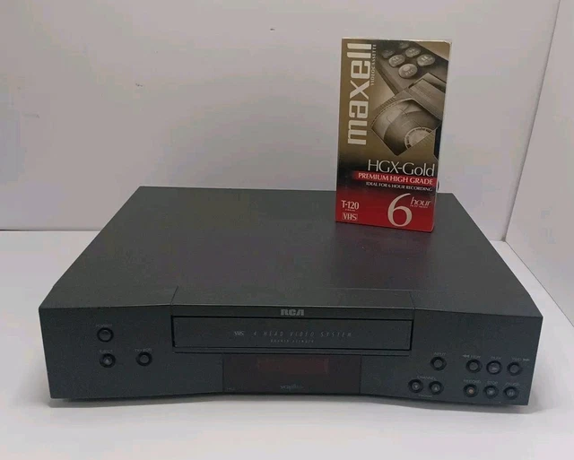 RCA VR522 VCR VHS Video Cassette Recorder Player 4 Head - Tested ...