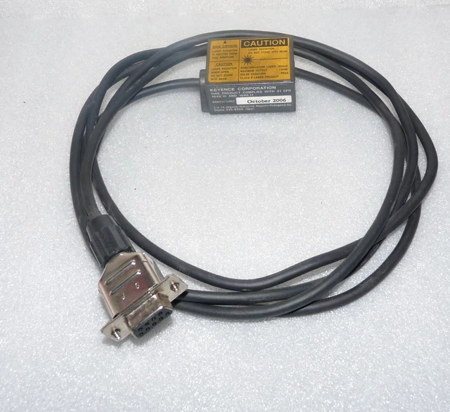 KEYENCE BL601HA LASER Scanner Barcode Reader High Resolution £98.39