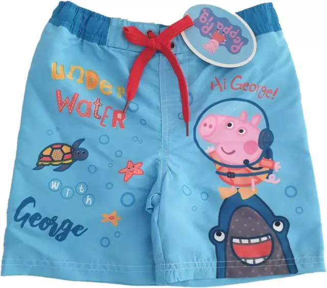 Peppa Pig Badeshorts Badehose Gr.92-116 Surfshorts Netzinnenslip