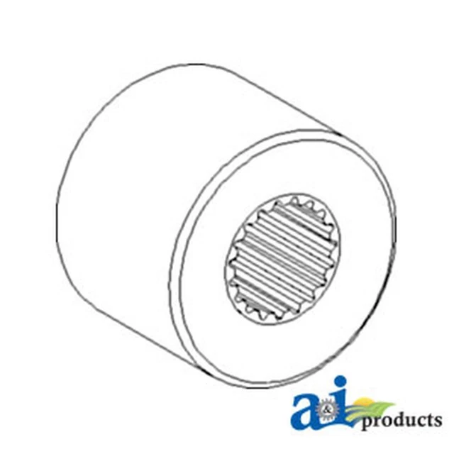 H116292 Splined Coupling, Unloading Auger