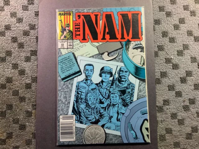 The NAM #26 Marvel Comics Doug Murray Vietnam War Comics 1988. Near Mint