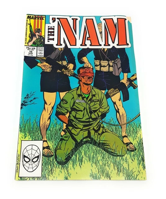 The 'NAM  #16, MARCH 1988 Marvel Comics Vietnam WAYNE VAN ZANT FREE SHIPPING!!!!