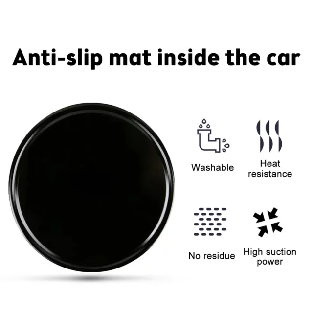 2PC Car Sticky Anti-Slip Dashboard Sticky Pad Non-slip Mat GPS Cell Phone Holder