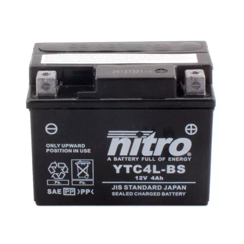 Batterie für MBK EW 50 Stunt SA092 2001 Nitro YB4L-B GEL geschlossen