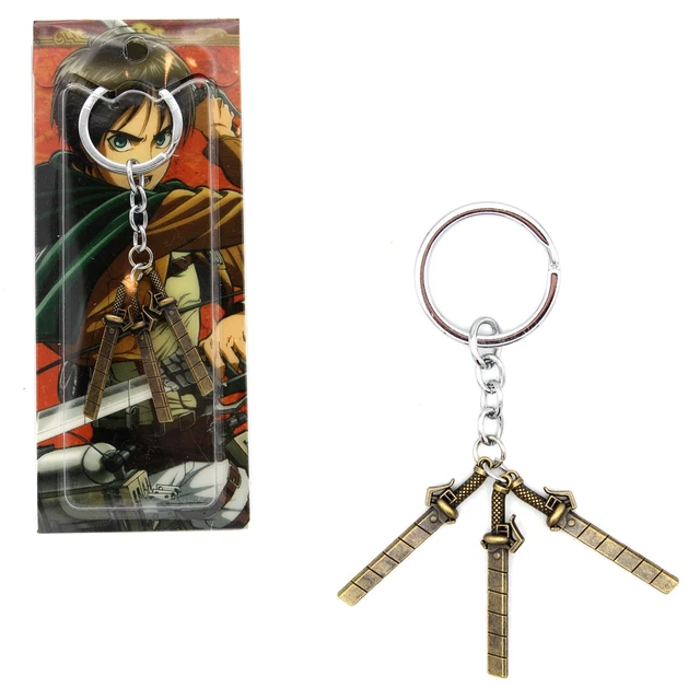ATTACK on Titan KeyChain Set ODM GEARS New (Anime