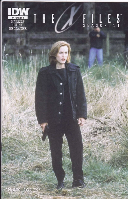 X-Files, The: Season 11 #4A VF/NM; IDW | Gillian Anderson Photo Cover - we combi
