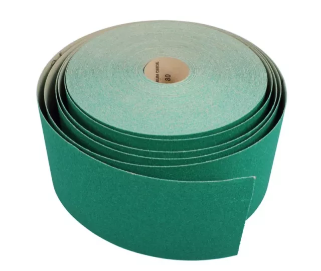 ProDec Sandpaper Ali Oxide 50 Metre Industrial Aluminium Abrasive Big Roll Grit