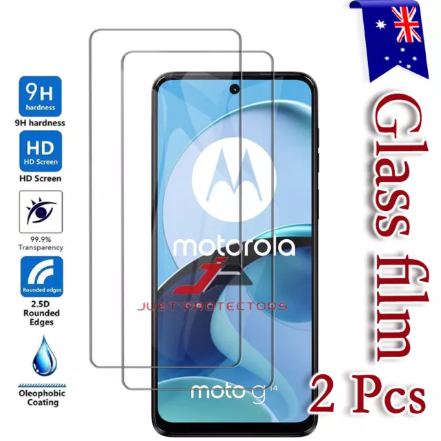 2X For Motorola Moto G84 G54 G14 G62 G32 G82 G22 Tempered Glass Screen Protector