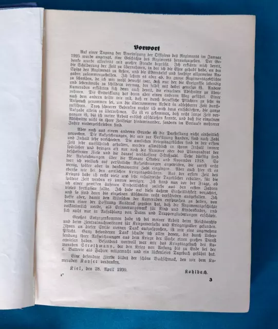 Buch: Regimentsgeschichte des Reserve-Feldartillerie Regiments Nr 14, 1930 3