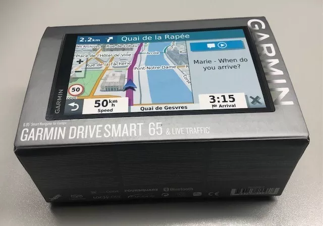 Garmin DriveSmart 65 EU MT-S, 3D-Navigationskarten für Europa gebraucht