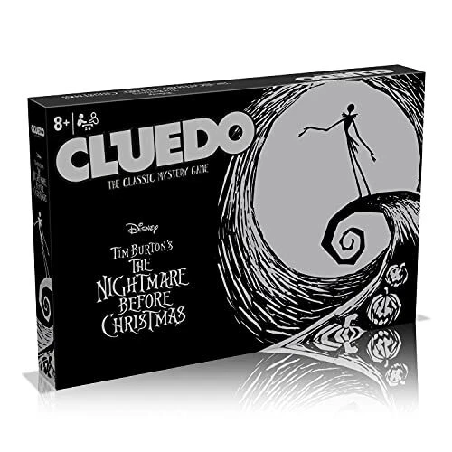 Nightmare Before Christmas Cluedo Board Game, Join Jack, Sally, Dr