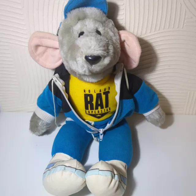 Roland Rat Vintage Plush Soft Toy