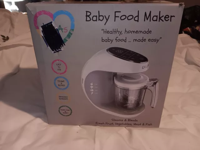 Elvas Baby Food Maker Food Processor, Blender, Grinder, And Steamer.