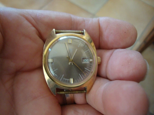 Montre plaqué OR Montre mécanique jusma ( fonctionne ) - Montres & Bijoux Montre plaqué OR Montre mécanique jusma ( fonctionne ) - Montres & Bijoux