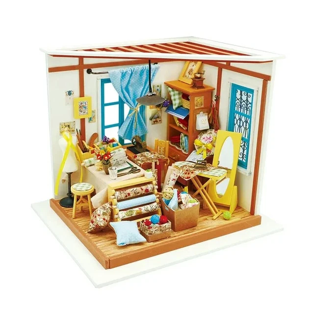 1/18 Scale Lisa's Tailor DIY Dollhouse Kit - Rolife #DG101