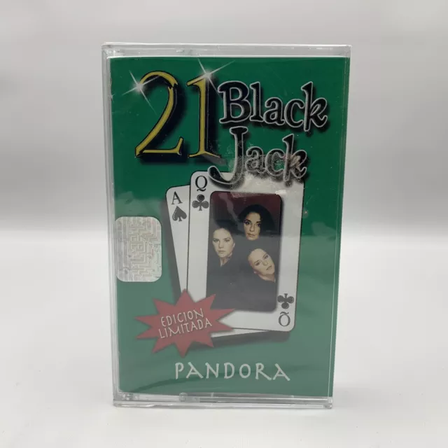 Casete Pandora 21 Black Jack Hecho en México Como Thalia Lucero Raro Nuevo