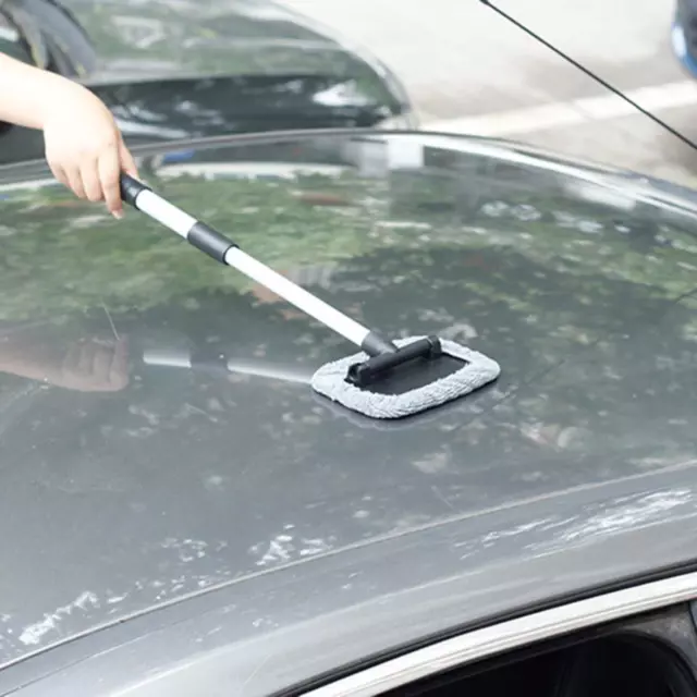 Car Window Cleaning Tool Auto Interior Exterior Cleaning Brush Glass Cleaner