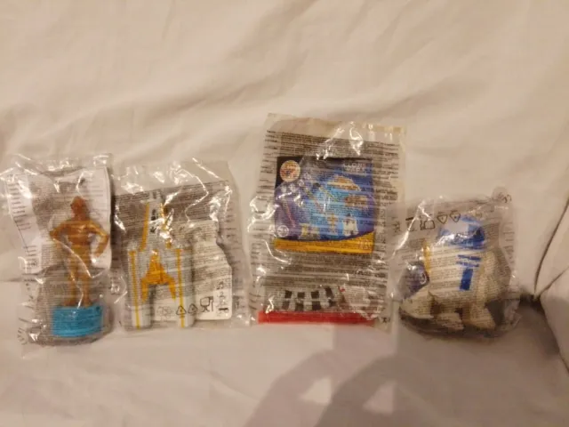 McDonalds Happy Meal Toys Star Wars Clone Wars versiegelt x4