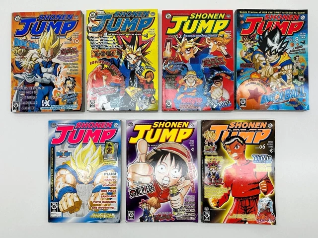 SHONEN JUMP MAGAZINE Book Manga 2003 LOT of 7 #92B $95.00