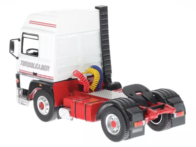 Renault R370 Turboleader 1987 blanc camion Truck vehicule miniature TR089 IXO 1: 3