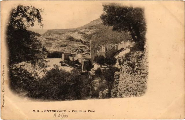 CPA Entrevaux Vue de la Ville (922226)