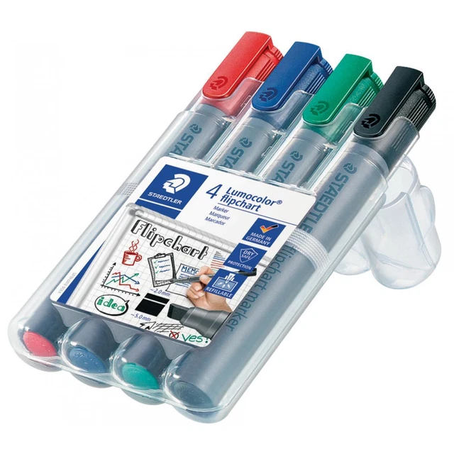 STAEDTLER Flipchartmarker Lumocolor 6St Box 356 B WP6 (4007817356180)
