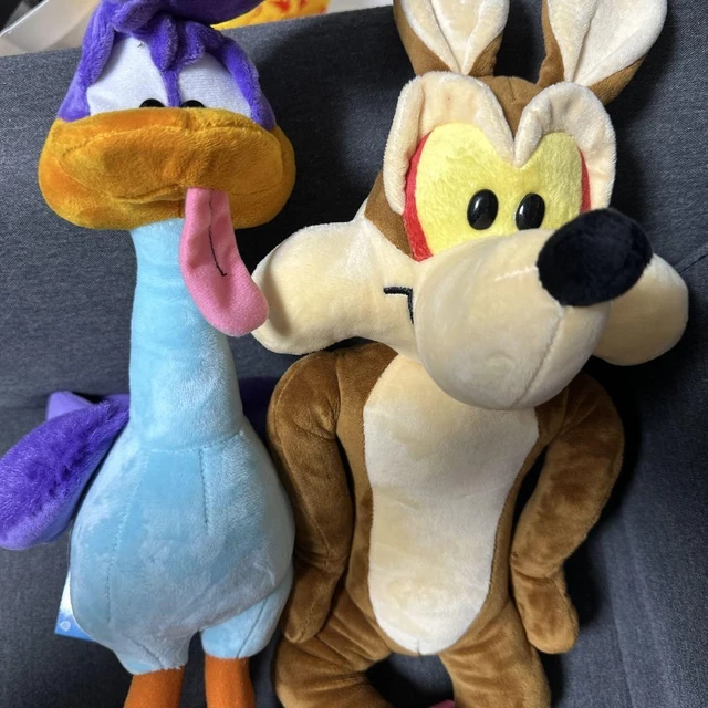 JUEGO DE PELUCHE Looney Tunes Road Runner Wile Coyote 2510TY EUR
