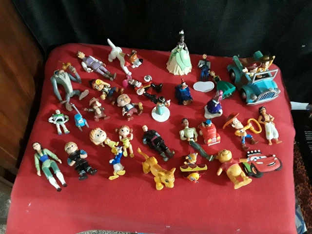 30 Disney Toy Lot - Various Characters and Shows, Lion King Frozen Mulan + More