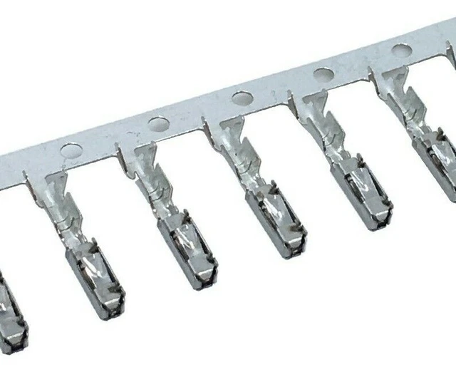 Produktbild von Macroconn Crimpkontakte – 6 Stück – Für Reparaturkabel 000979019E – Passend Für VAG-Fahrzeuge, 0,50 Mm²
