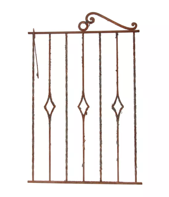 Reclaimed Wrought Iron Window Guard 72 x 47.5