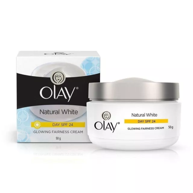 Olay Natural White Crème de jour éclatante 7 en 1 FPS 24, 50 g