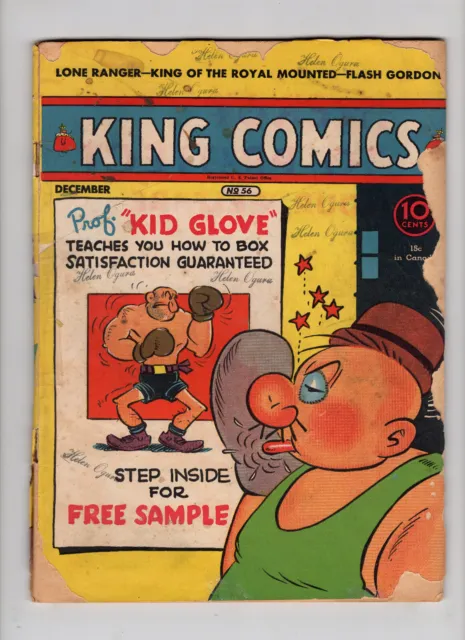 King Comics #56 (1940, King Comics) Low Grade