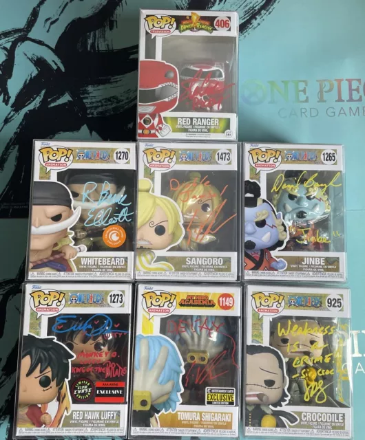 Autographed Funko Pop Lot