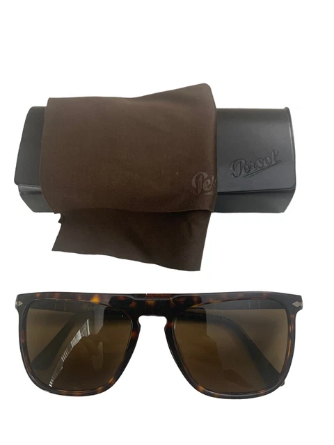 Persol polarized sunglasses Unisex 3225-s 24/57 Brown