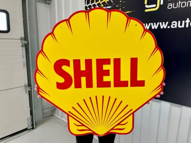 Vintage SHELL garage mancave sign