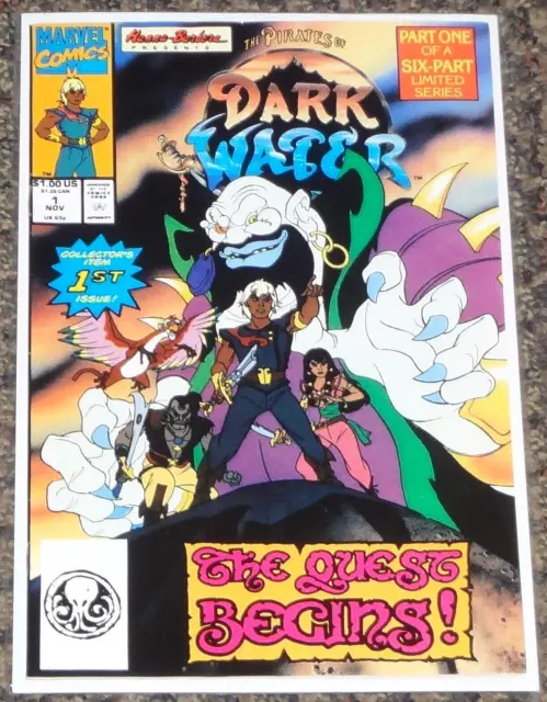 1991 MARVEL COMICS PIRATES OF DARK WATER #1 VF- 1st ISSUE HANNA BARBERA CARTOON