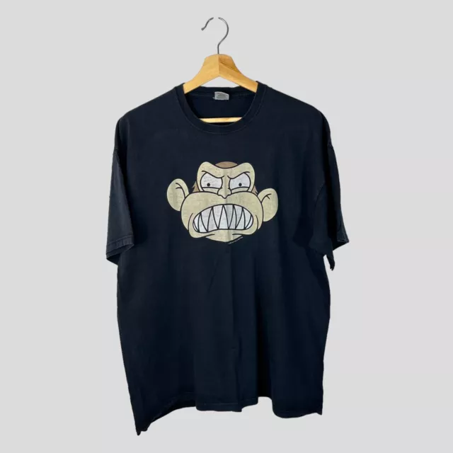 Mens Evil Monkey T-Shirt Family Guy 2007 Black Graphic Print Animated TV Show XL Mens Evil Monkey T-Shirt Family Guy 2007 Black Graphic Print Animated TV Show XL