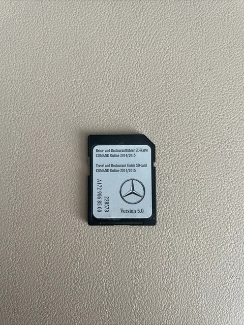 Mercedes Pilot Star 2 Sd Karte Navigationskarte Für Mercedes NTG5 (V19 2022/2023) Mercedes A2139068520 Karte