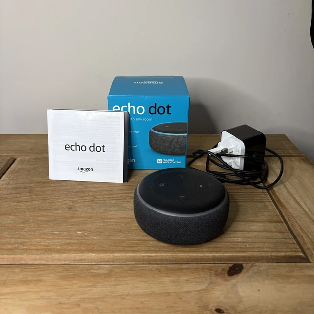 AMAZON ECHO DOT (3rd Generation) Smart Speaker With Alexa £24.04 ...