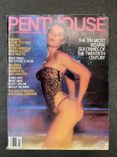 PENTHOUSE MAGAZINE MAY 1982 Ute Hochmeister Centerfold Intact Solid PENTHOUSE MAGAZINE MAY 1982 Ute Hochmeister Centerfold Intact Solid