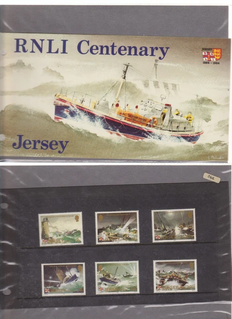 Jersey First Day Cover & Presentation Pack RNLI Centenary 1984