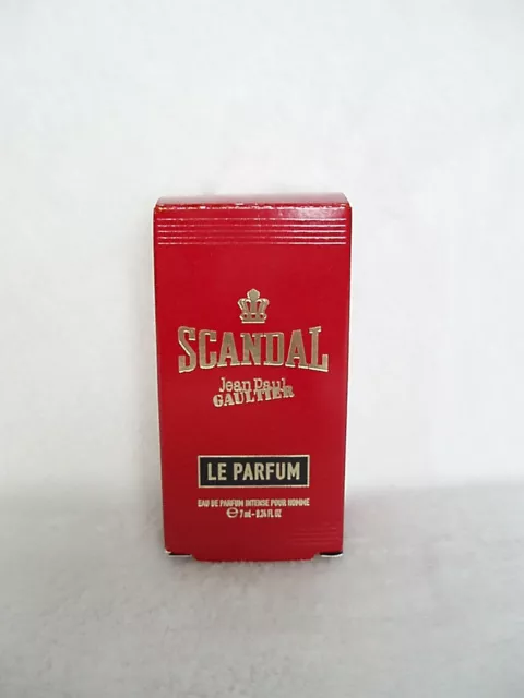 Parfum Miniature Homme Jean Paul Gaultier " SCANDAL " Eau de Parfum Intense 7 ml