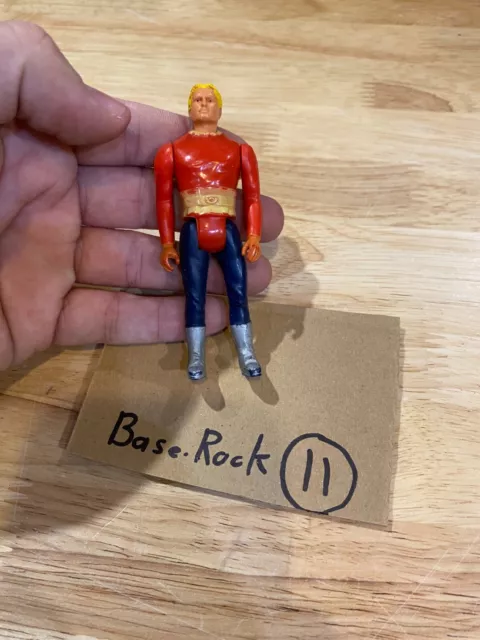 Vintage Mattel 1979 Flash Gordon Action Figure 4" Hong Kong Original KFS