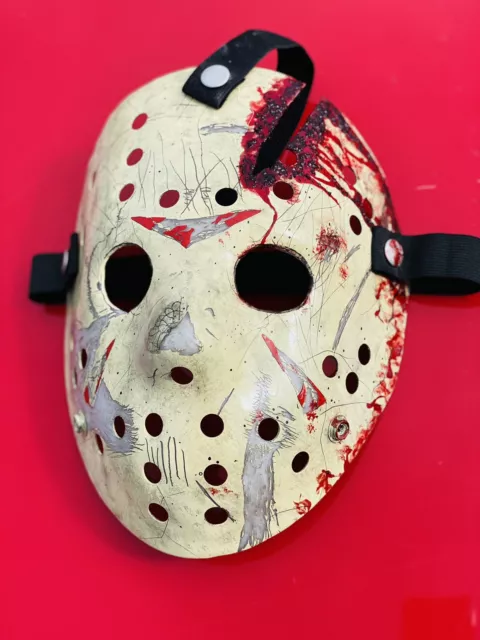 Friday The 13th Part 4 IV The Final Chapter Custom Jason Voorhees Hockey Mask 2