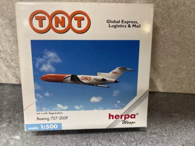 Herpa 1:500 Boeing 727-200f Tnt