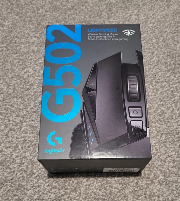 Logitech G502 Lightspeed Wireless Gaming Mouse - Black